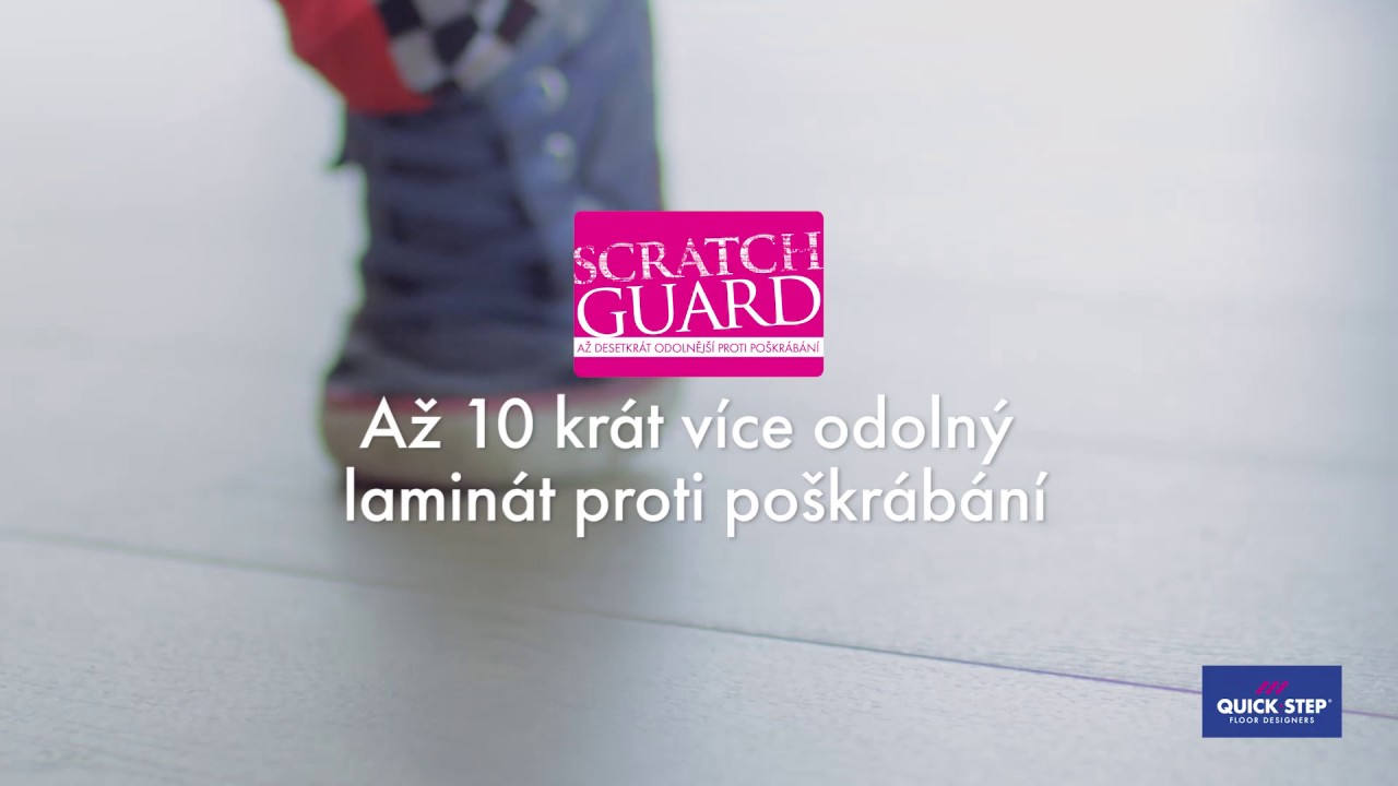 Quick-Step lamin&aacute;tov&aacute; podlaha odoln&aacute; proti po&scaron;kr&aacute;b&aacute;n&iacute;