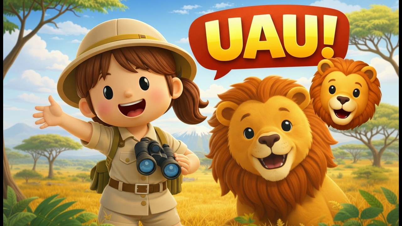 Aventura na Savana! 🦁 A Música que as Crianças Amam | Turma da Jade
