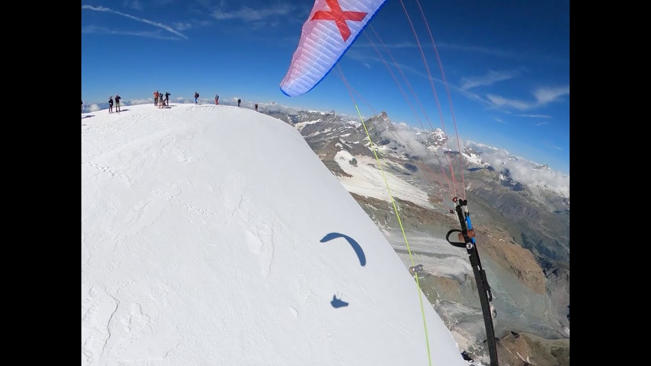 Paragliding 173km XC and soaring above 4000m in the same flight
