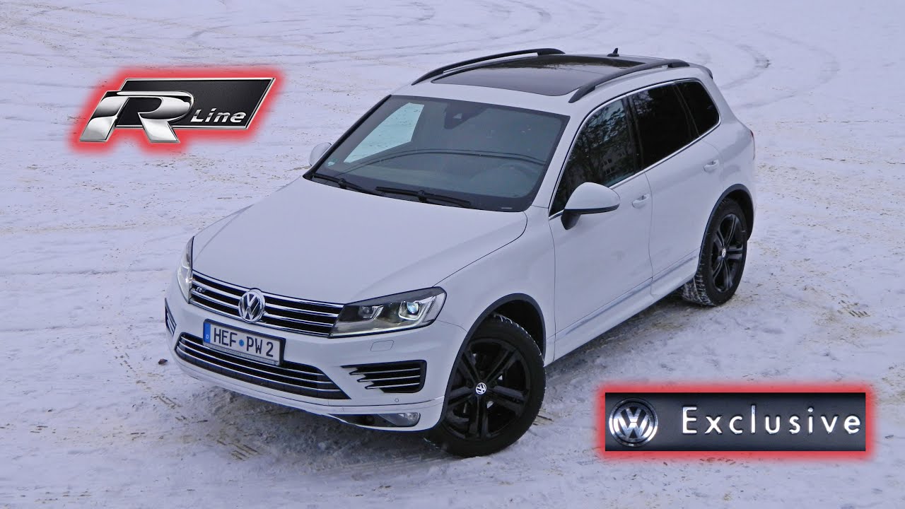 VW Touareg R-Line Exclusive 2017 3.0TDI 262h/p