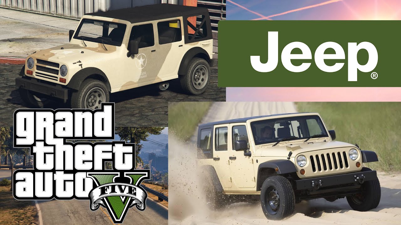 GTA V Cars In Real Life | Jeep