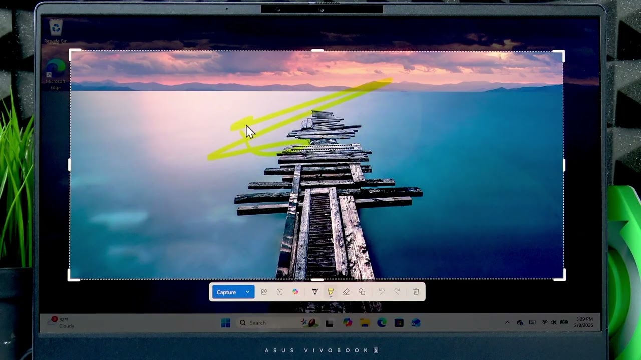 ASUS VivoBook S15 – How to Take a Screenshot