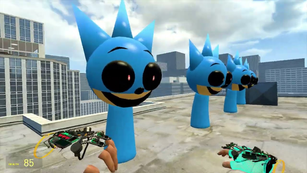 Survive multiple Huggy Wuggy from Poppy Playtime and other monsters | Garry's Mod