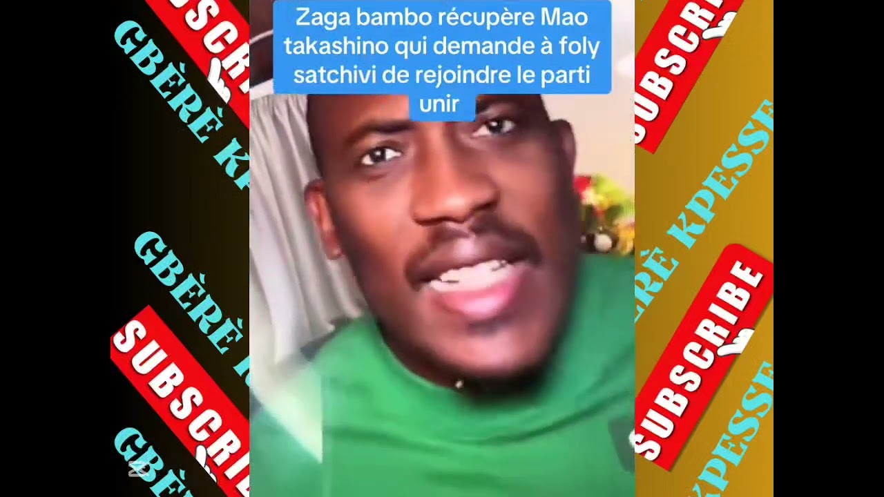 🇹🇬ZAGA BAMBO DEMANDE À MAO TAKASHINO ET FOLY SATCHIVI DE REJOINDRE LA LUTTE 🇹🇬