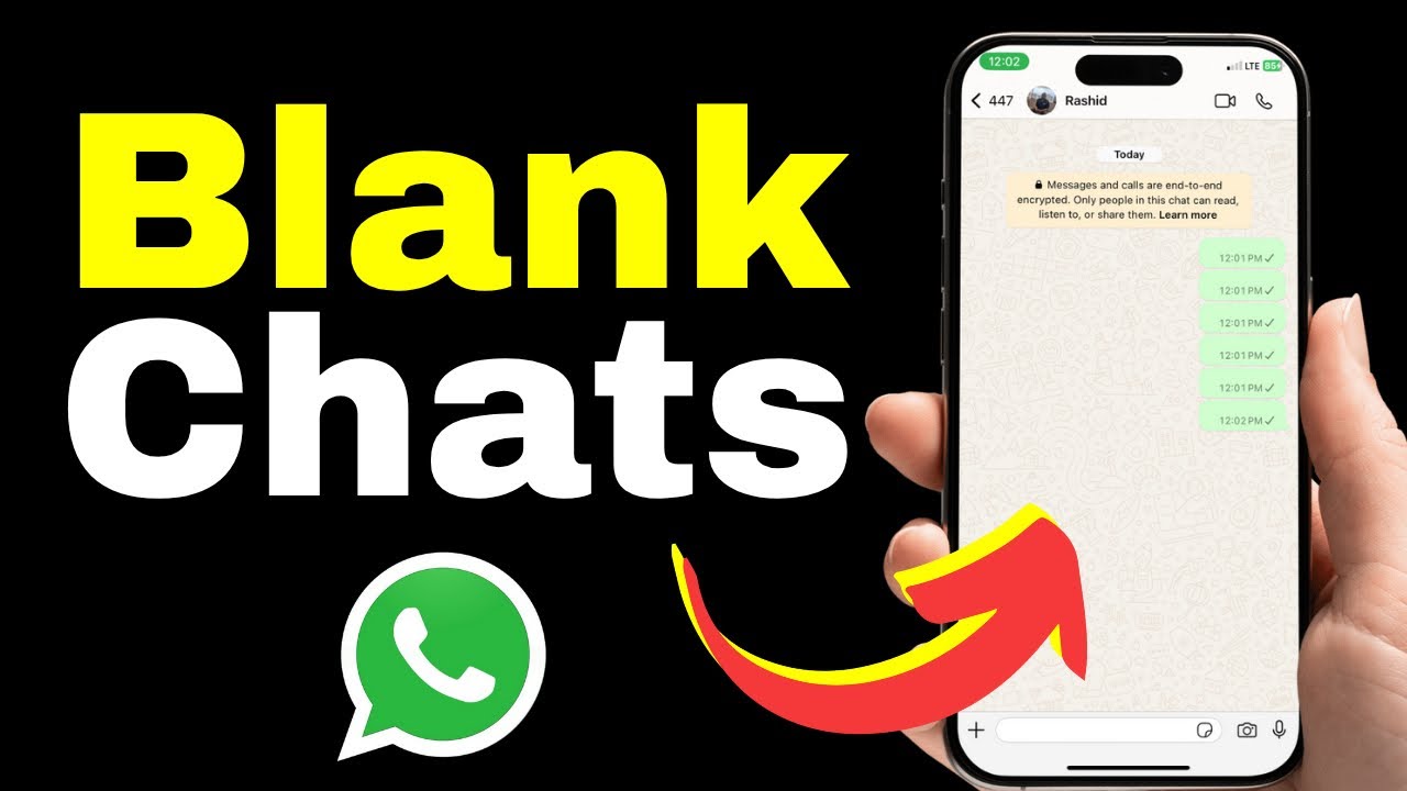 How to Send Blank Message on WhatsApp (No App Needed!) | WhatsApp Secret Trick 2025