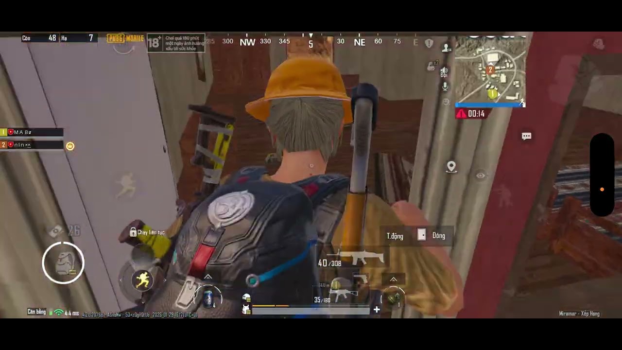 PUBG Mobile || DUO SQUAD  Top 1  Với Những Pha Thở OXI  Ở Map Sa Mạc