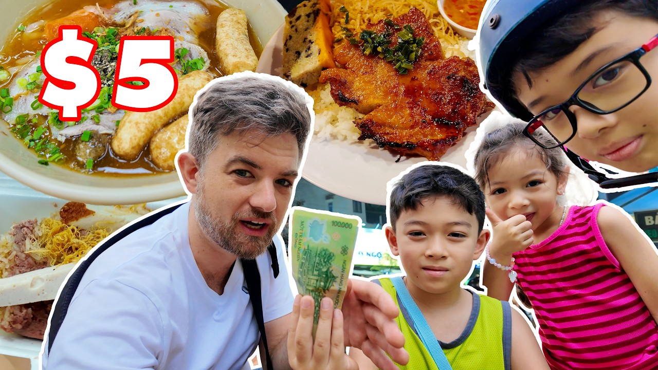 Can You SURVIVE On $5 A Day In HCMC, Vietnam