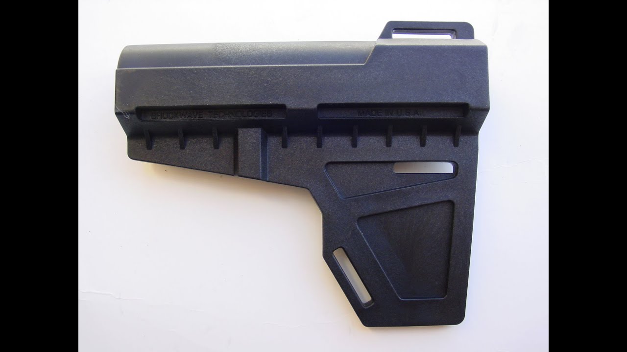 Shockwave Technologies Blade Pistol Stabilizer for AR15 Pistols