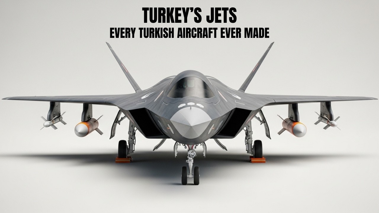Every Turkish Aircraft Ever Made Explained in 10 Minutes