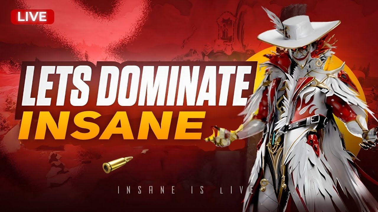BGMI LIVE NOW 🚀 INSANE IS LIVE | CLUTCH • RUSH • FUN