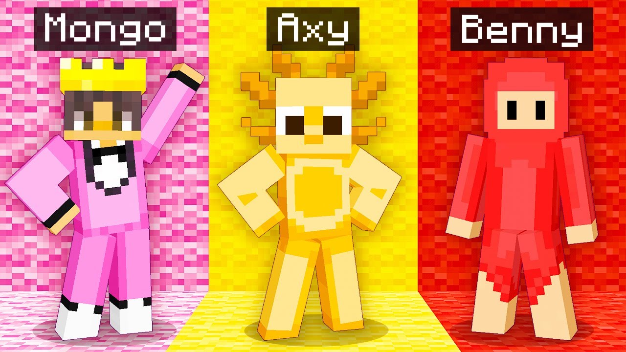 We SWAPPED COLORS In Minecraft!