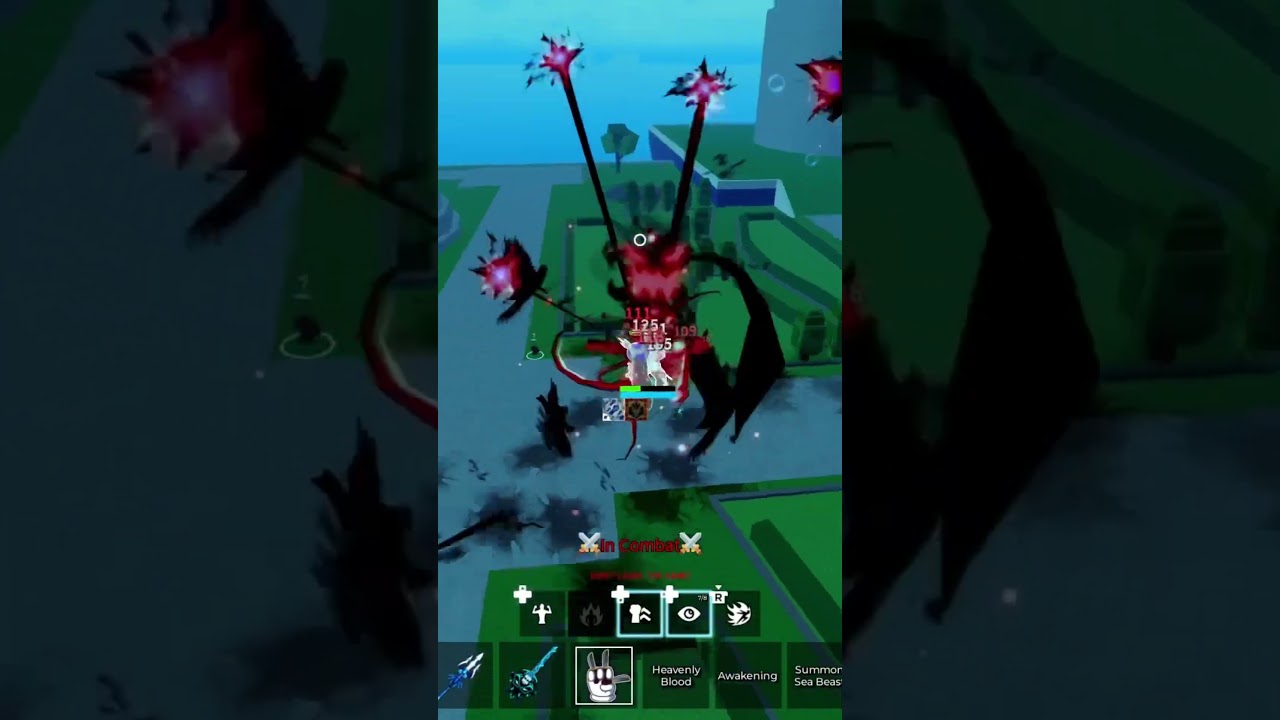 EASIEST ONESHOT COMBO! Blox fruits- Sanguine Art Dragon Trident! #roblox #bloxfruits #combo #oneshot