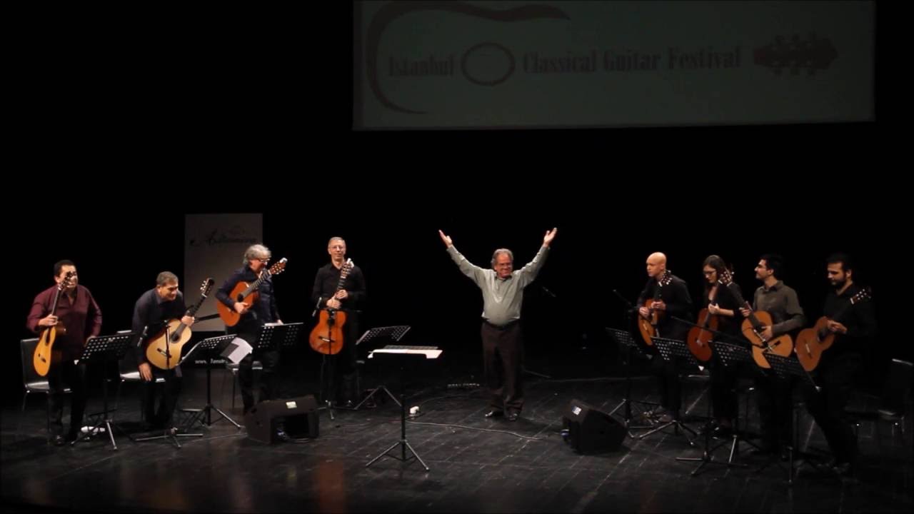 The Rose Garden by Gilbert Biberian. Istanbul Guitar Ensemble