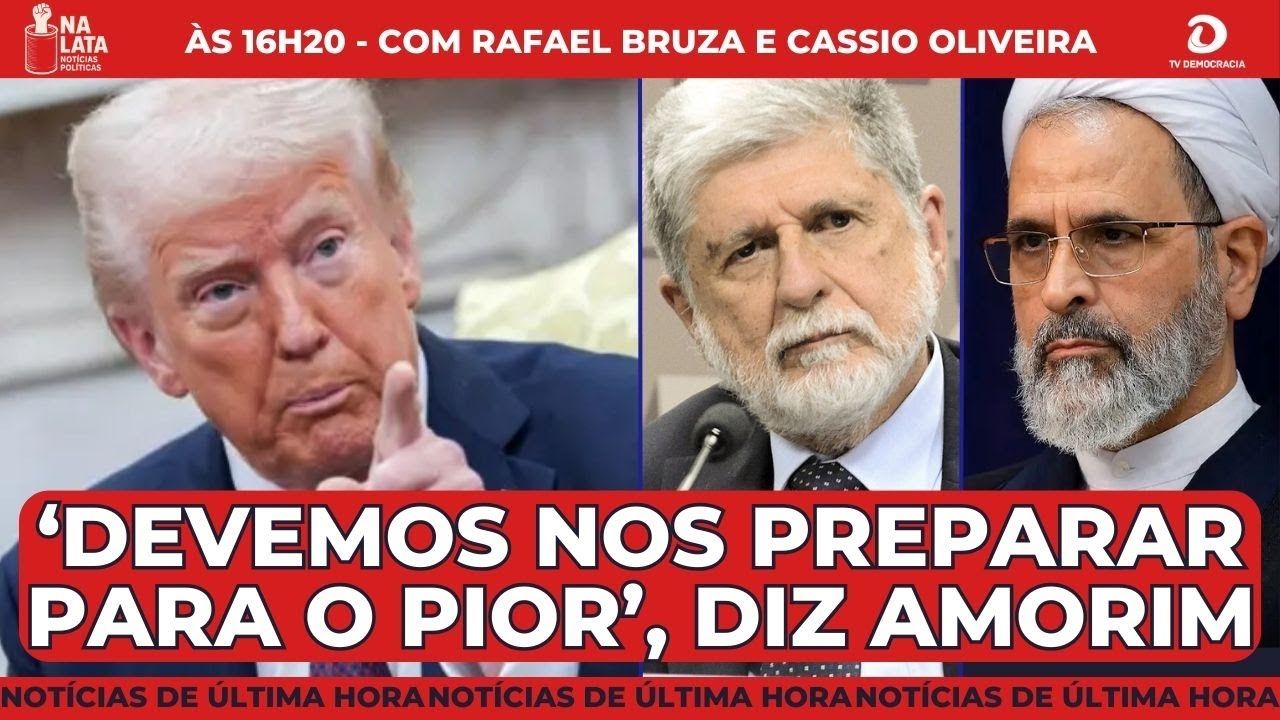 Trump e Irã pregam continuidade da Guerra. Celso Amorim alerta Brasil. Dubai vive caos. E+ | Na Lata