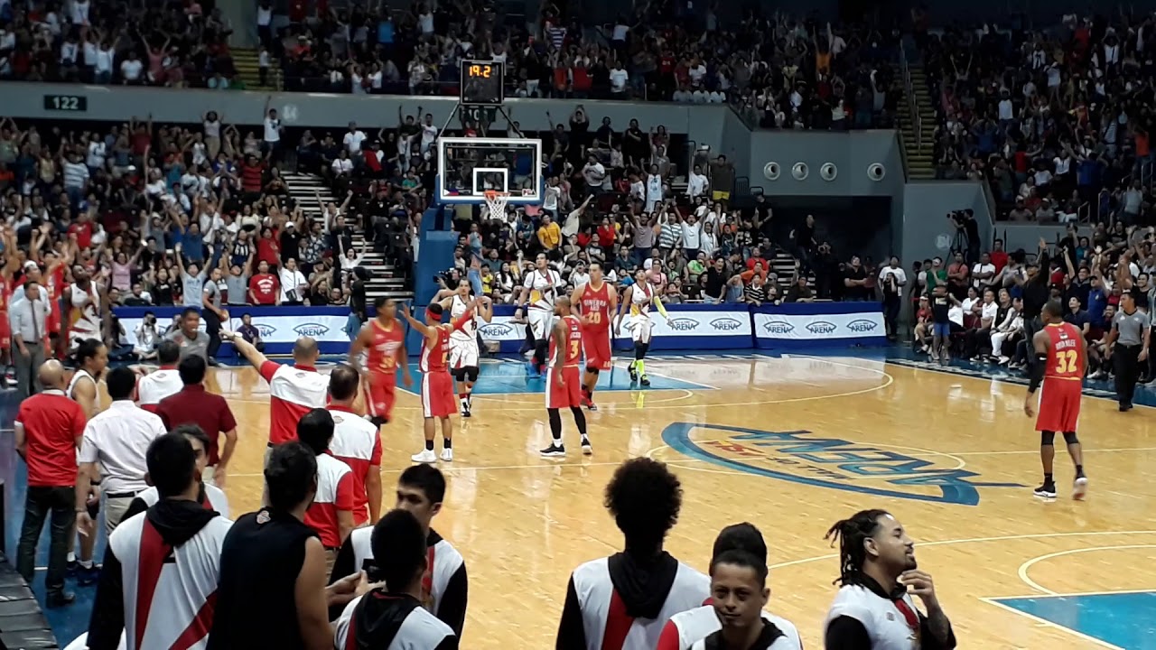 June Mar Fajardo scores over Greg Slaughter to force OT vs Ginebra