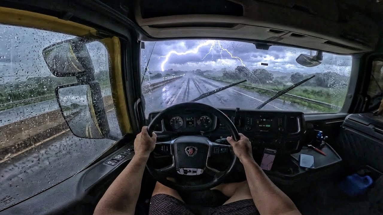 MUITA CHUVA NO CARREGAMENTO🌧️