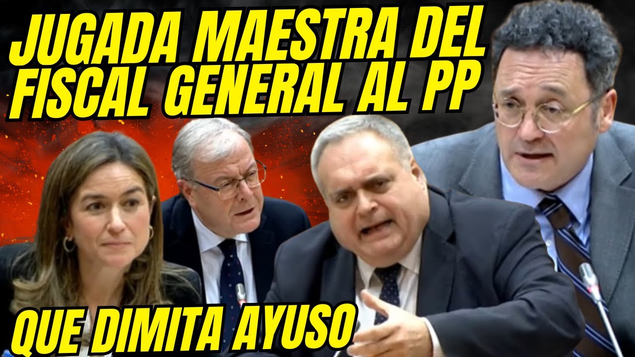 JUGADA MAESTRA DEL FISCAL GENERAL DEL ESTADO A AL PP 