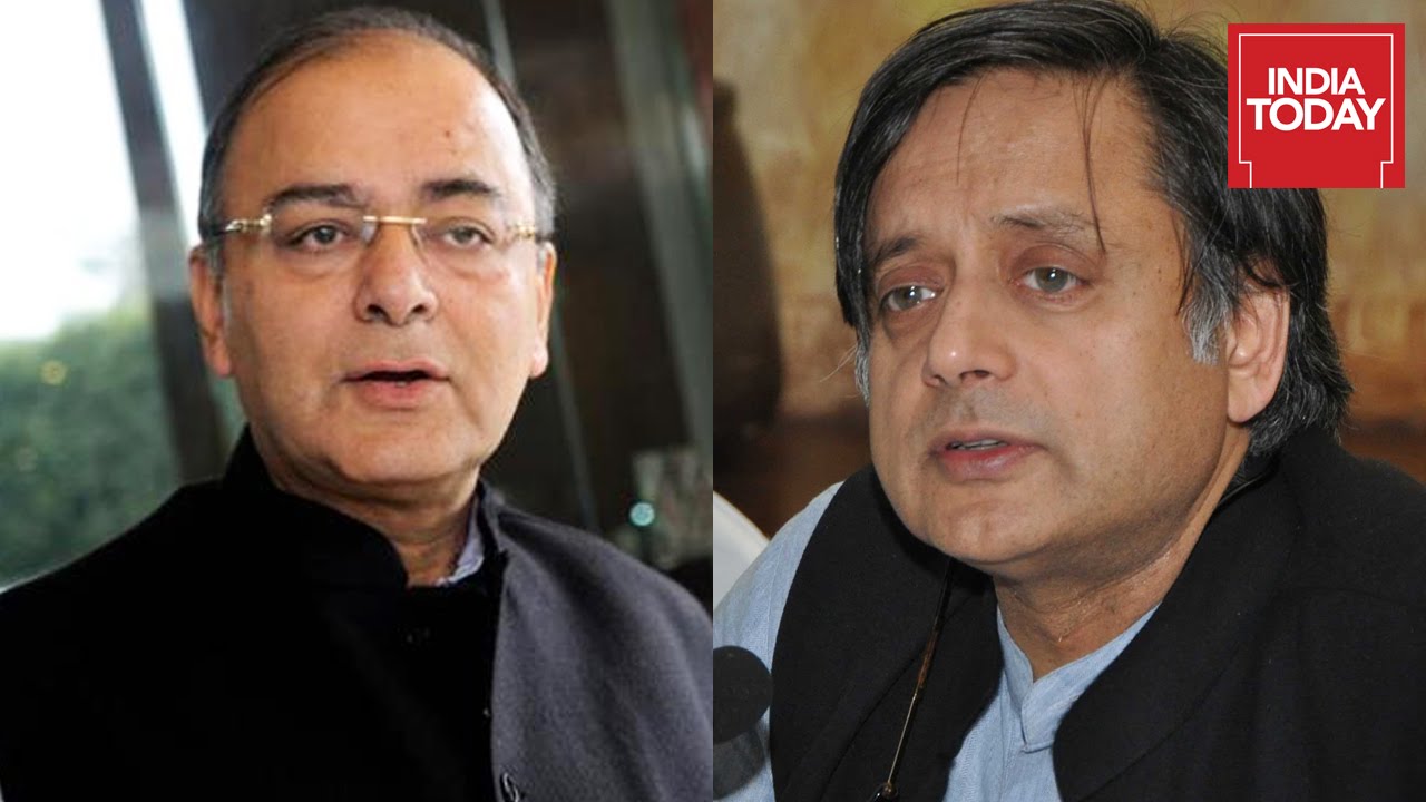 Shashi Tharoor Vs Arun Jaitley Face Off After Results Of Assembly Elections