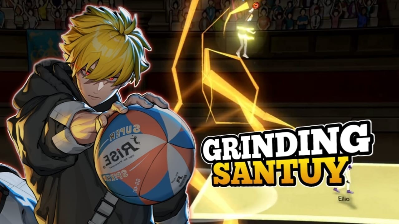 GRINDING SANTUY THE SPIKE! BERBURU NEW SCORE BOARD ANIMATION