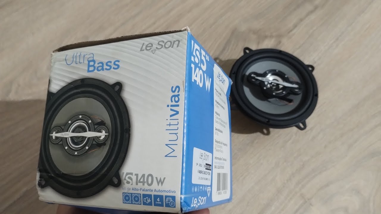 Teste Grave: Alto Falante Le Son  LS 5 Ultra Bass 70w RMS