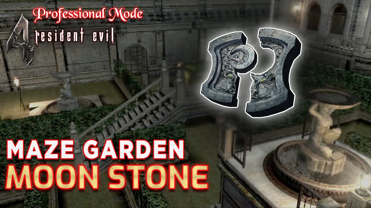 Maze Garden - Moon Stone Resident Evil 4 Professional Mode