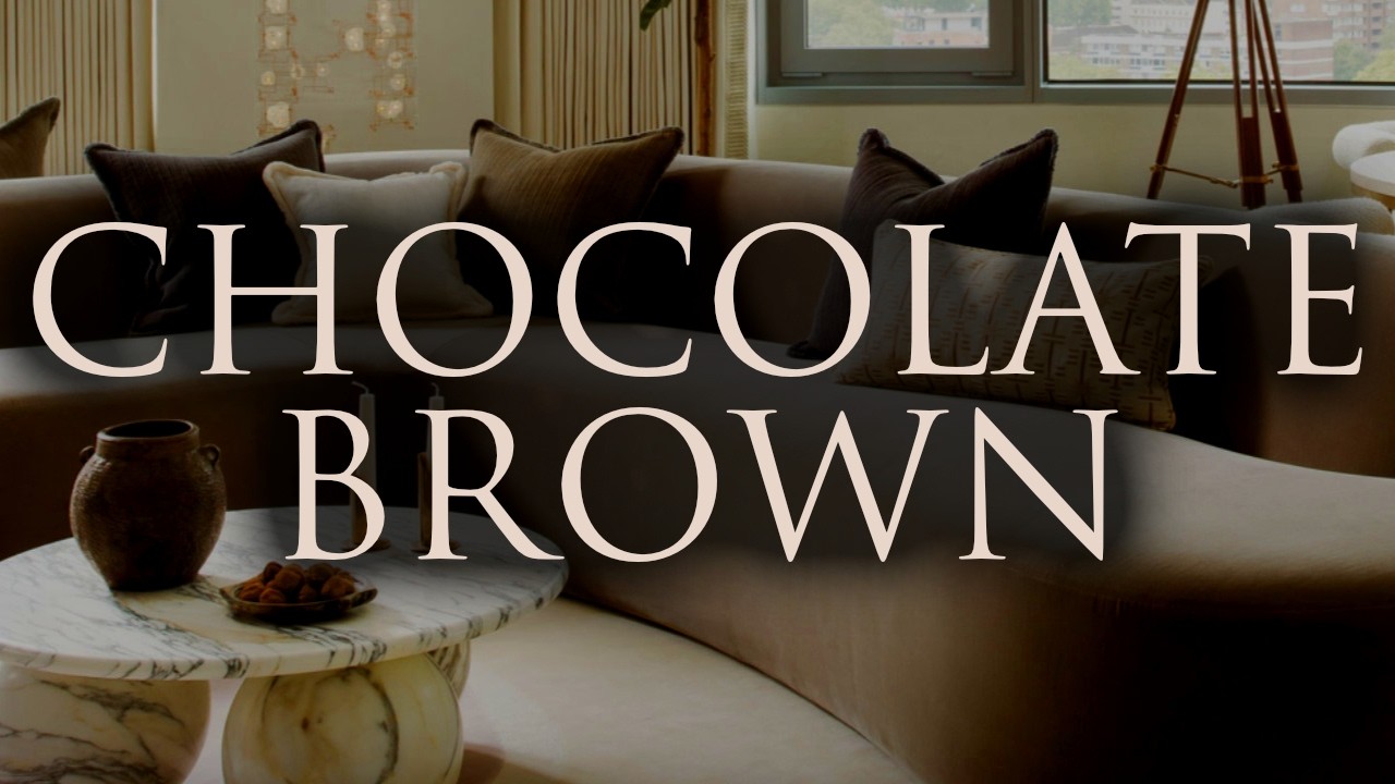 10 лучших идей для оформления интерьера в шоколадно-коричневых тонах | Роскошный и естественный с...