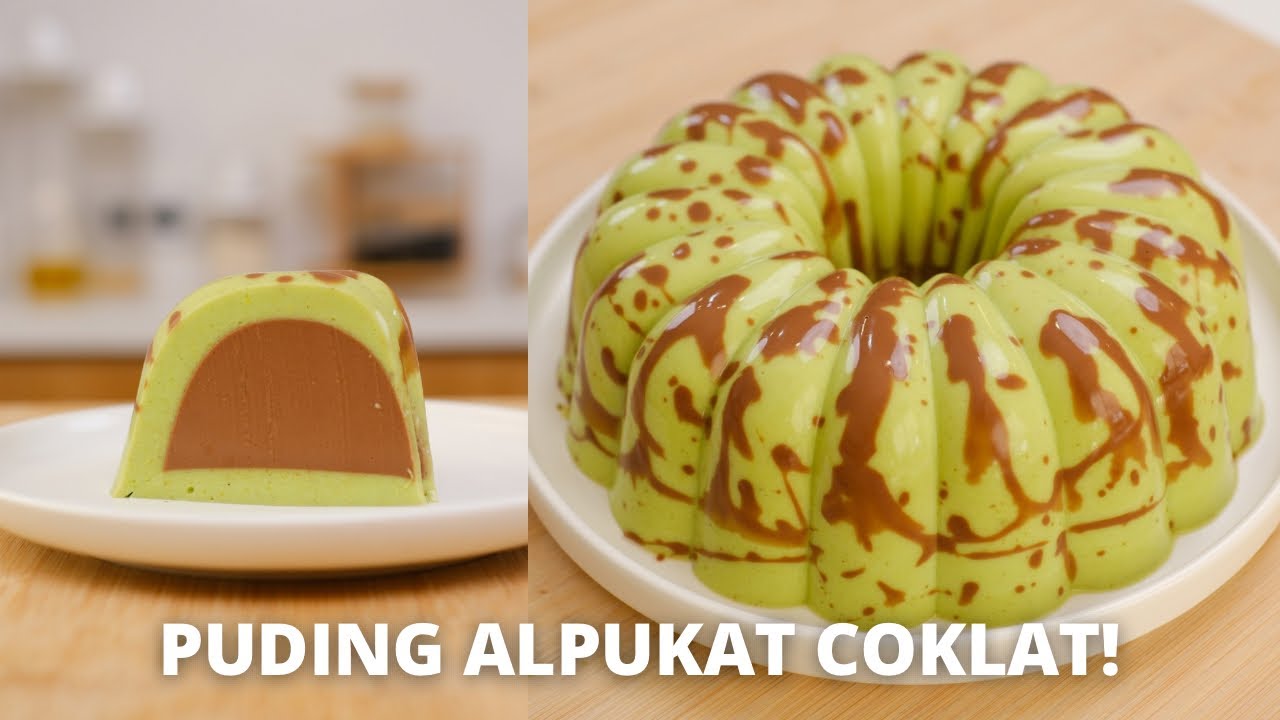 klasik! PUDING ALPUKAT + COKLAT!