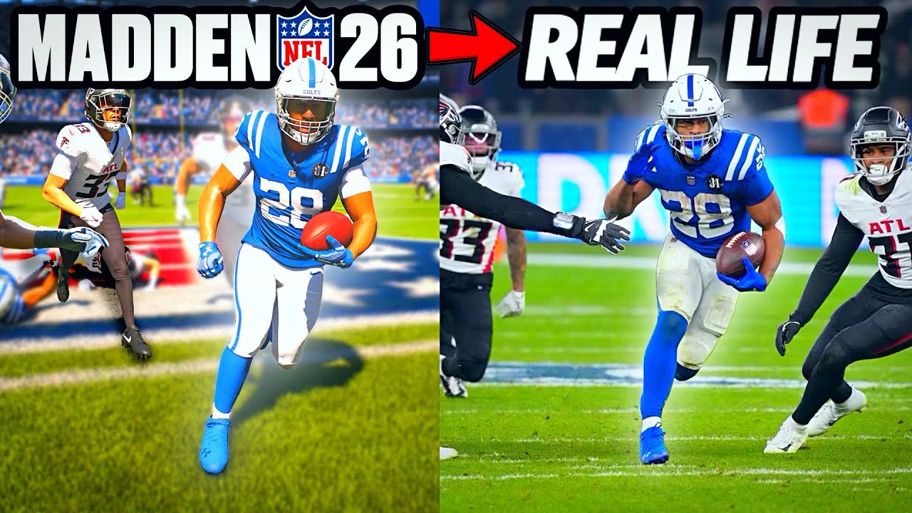I Recreated TOP PLAYS From NFL Week 10 in Madden 26!