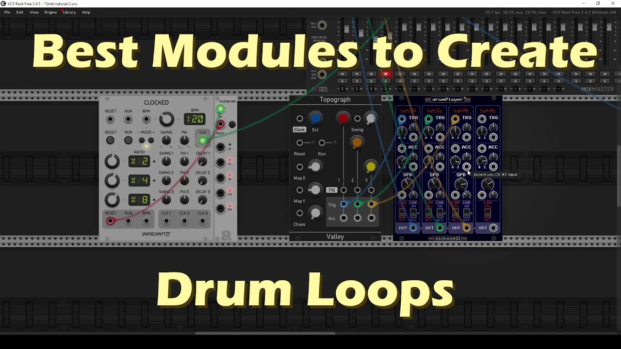 How to Create Drum Loops in VCV Rack