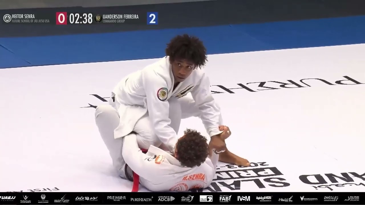 HEITOR SENRA vs UANDERSON FERREIRA  -  GRAND SLAM JIU-JITSU ABU DHABI 2024