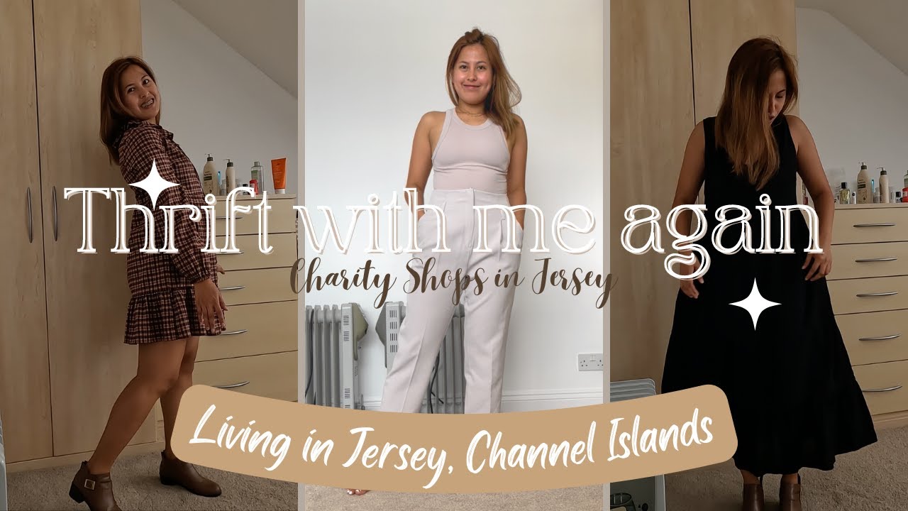 Moving in Jersey, Channel Islands| Fall Thrift with me in the Charity Shops UK| Thrift Haul| Ep. 7