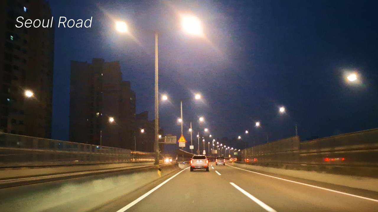 🌜Seoul Dongmyo Drive [주엽-동묘] Chillhop | 4K