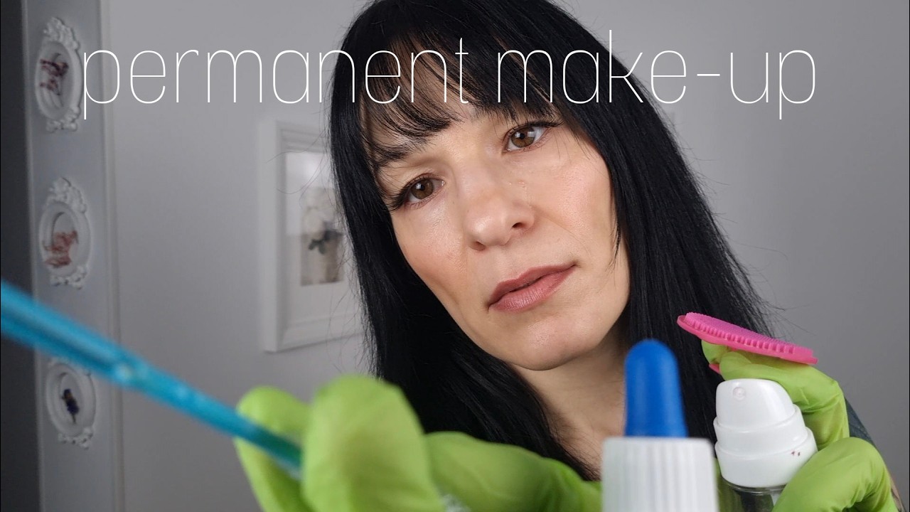 Doing your permanent make up | german | ASMR