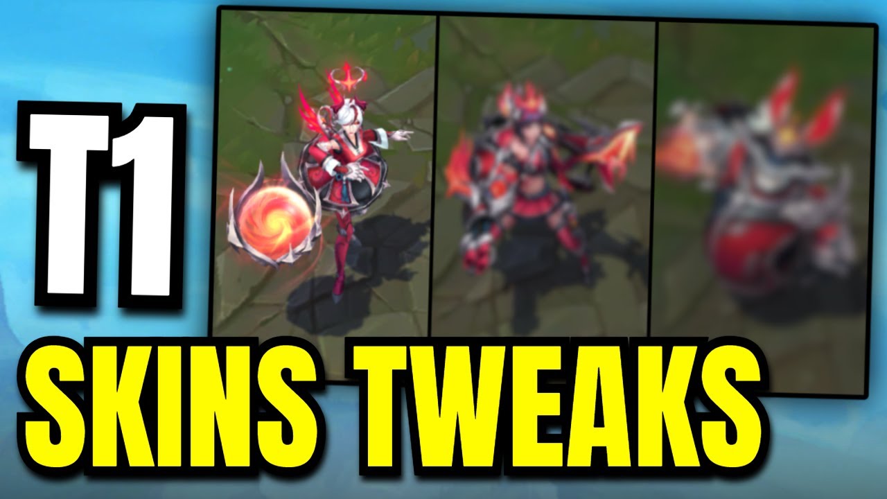 All T1 Skins Got Changed! | League of Legends