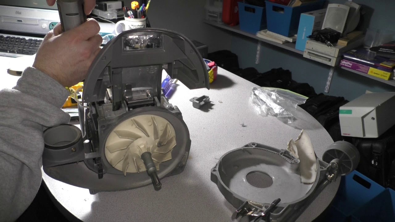 Replacing A Broken Kirby Sentria Impeller (other models similar)
