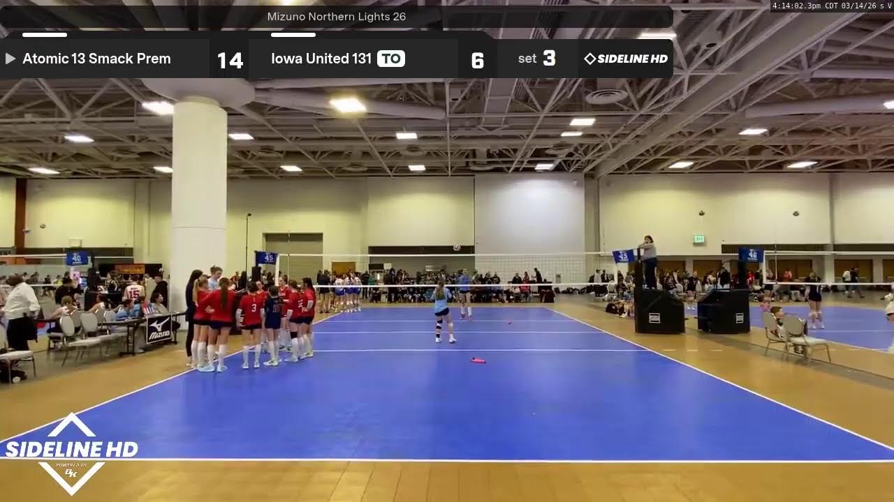Iowa United 131 vs. Atomic 13 Smack Prem (2026.03.14)
