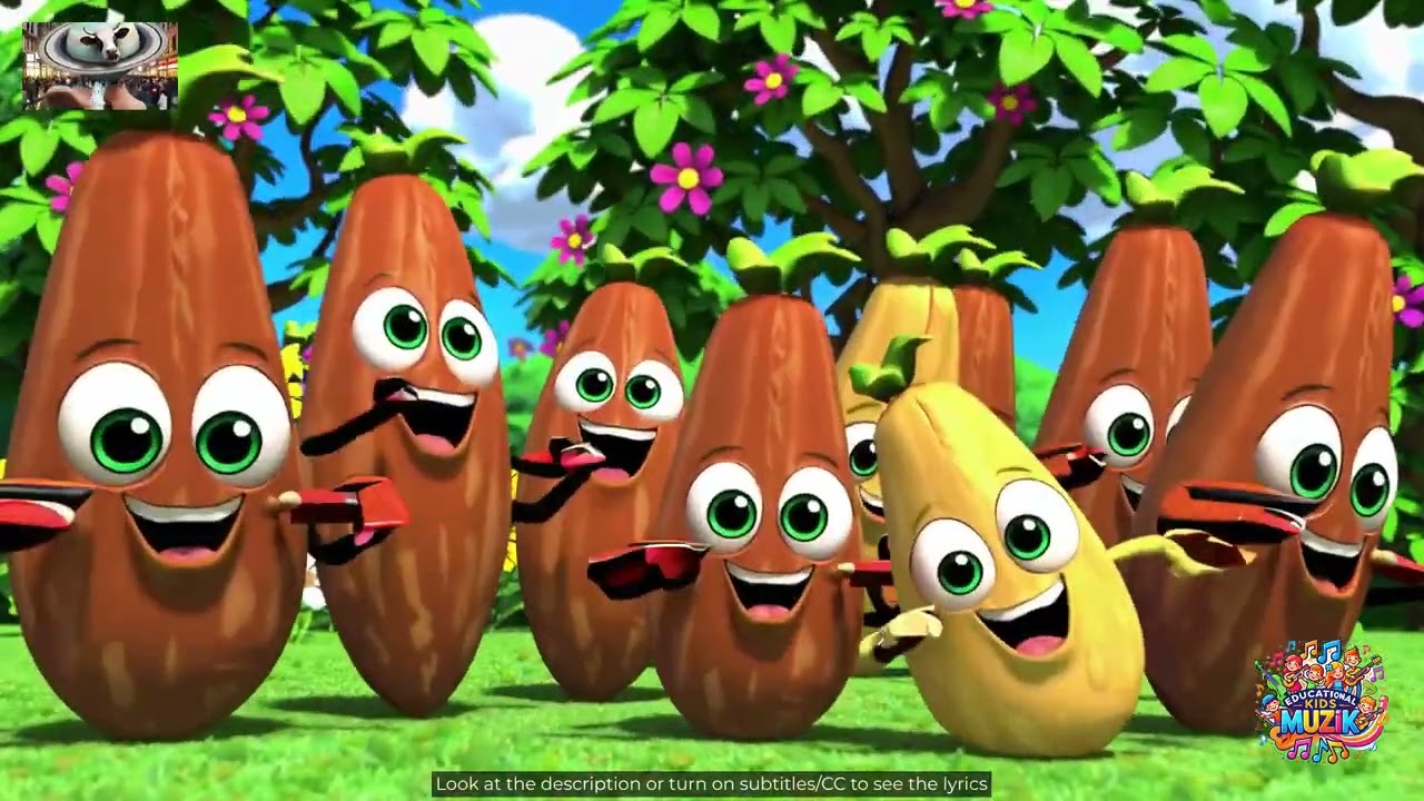 The Wonderful Yam Plant 🎵 English Kids Song about Yams 🎵 Plants Song 