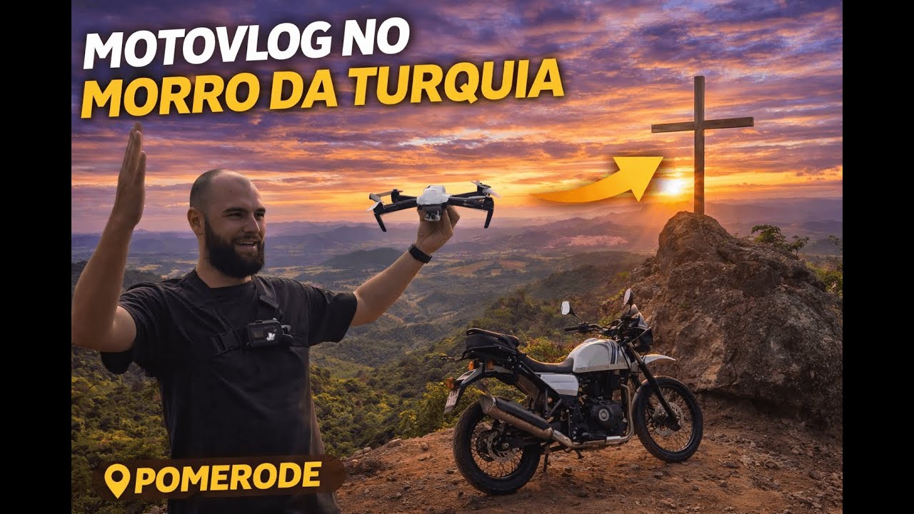 Pomerode Morro da Turquia com Himalaya e imagens de drone