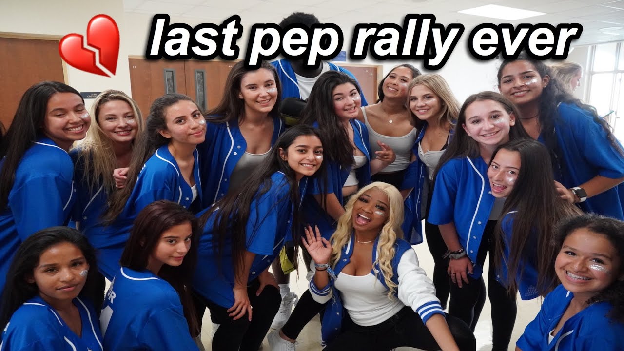 my last high school pep rally ever