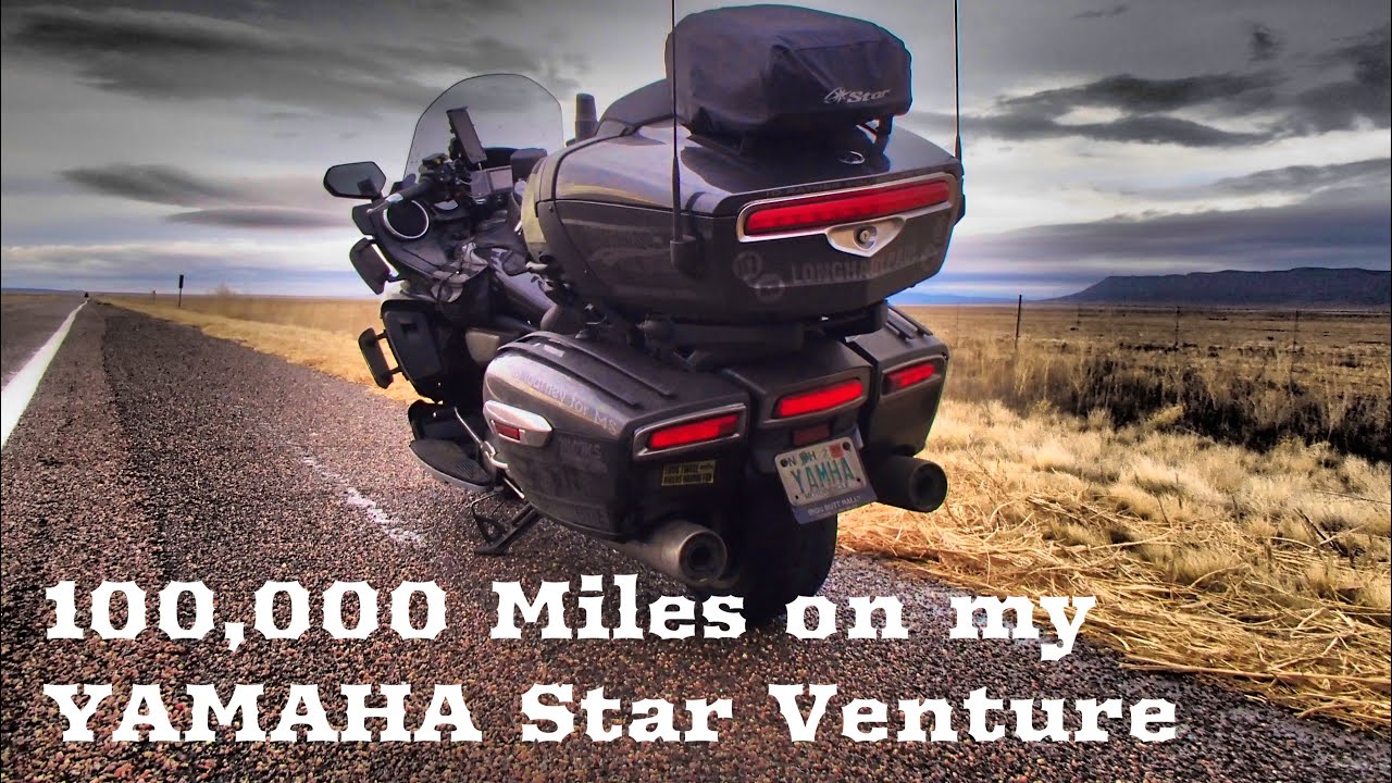 Yamaha Star Venture 100,000 Mile Test Ride!
