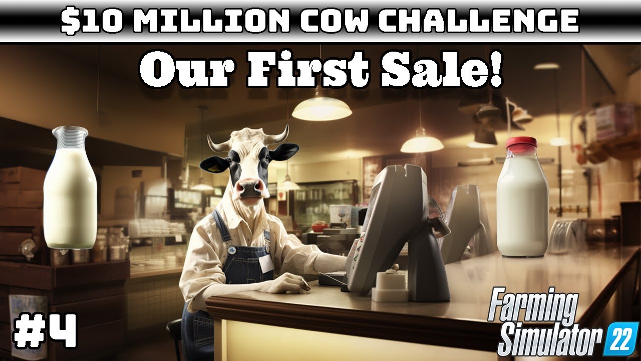 We just made $120K On Our First Sale! - Calmsden Farm - EP 4 - Farming Simulator 22