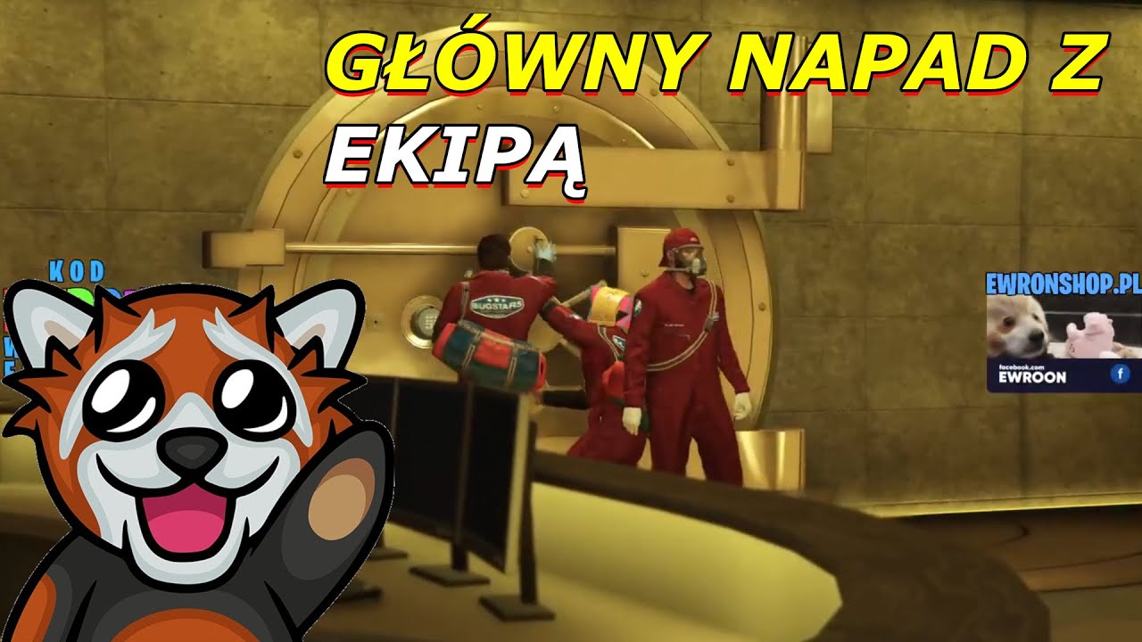 EWRON i EKIPA (DIABLES, THOREK, BLASZKA) grają w GTA 5 - W KOŃCU NAPAD!