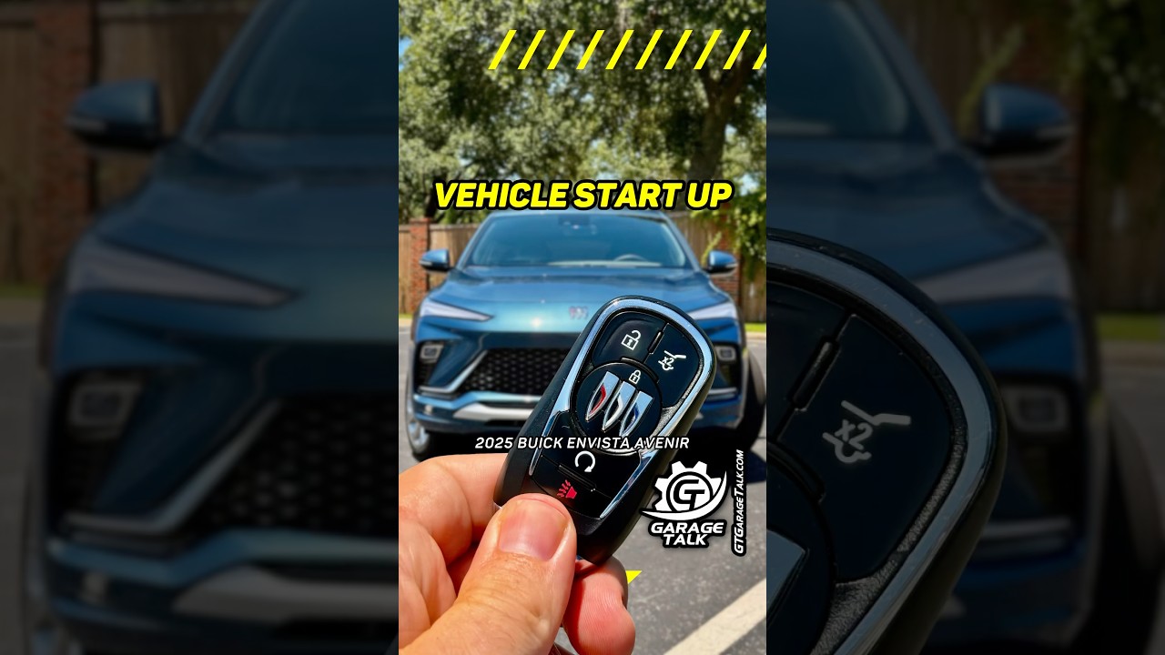 Vehicle Start Up // 2025 @buick Envista Avenir