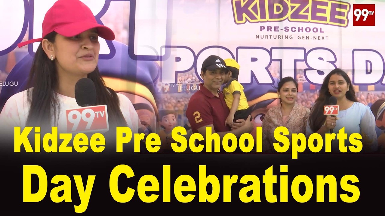 Kidzee Pre School Sports Day Celebrations | aditya empress towers shaikpet  | 99TV