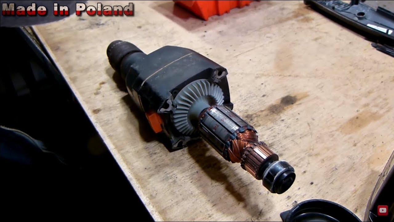Repair and Refresh 32 Year Old AEG Drill