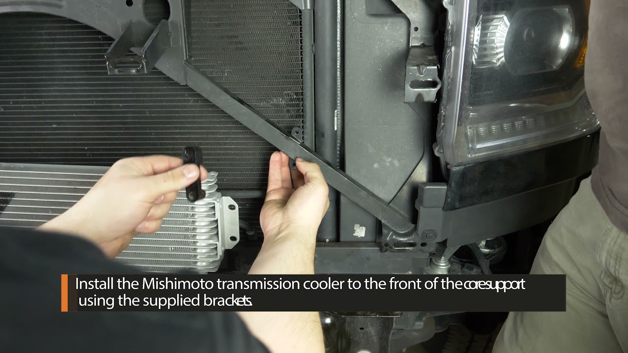 2015-2016/2017-2019 Chevrolet/GMC 6.6L Duramax Transmission Cooler Installation Guide by Mishimoto