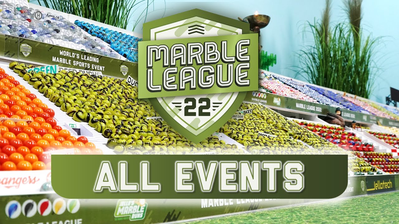 Marble League 2022 ALL EVENTS | Jelle's Marble Runs