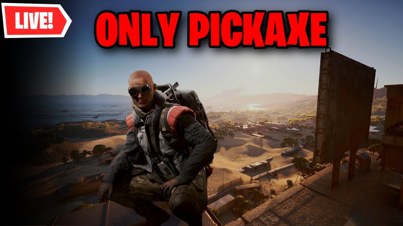 LIVE🔴 | ARC RAIDERS | ONLY PICKAXE RUNS!