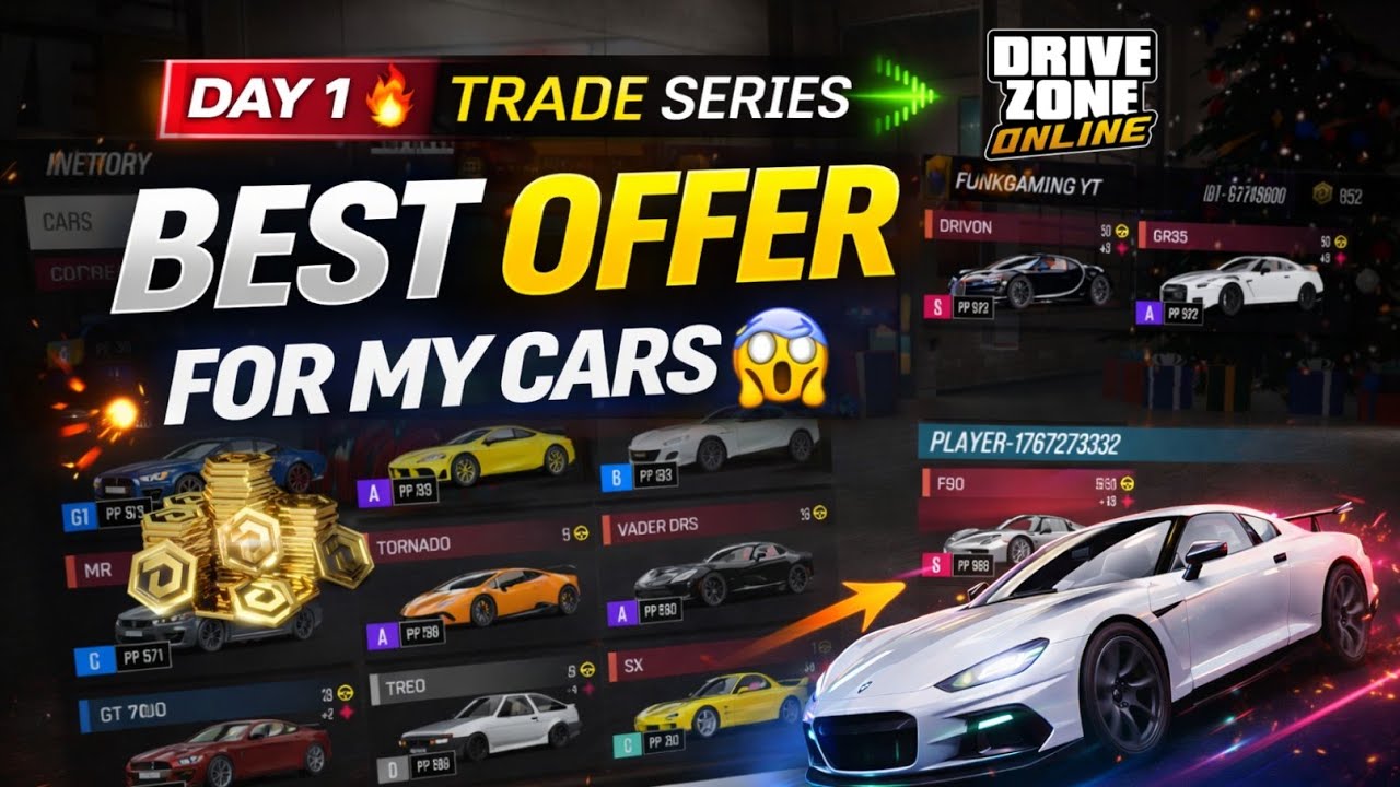 Drive Zone Online Trade Series EP-1 | Best Offers Only