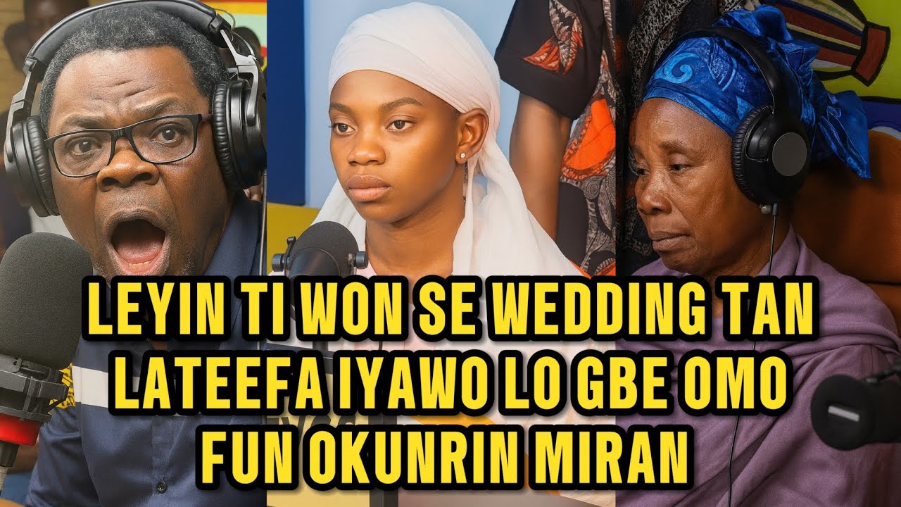 LATEEFA GBE OMO FUN ALE LEYIN WEDDING. kokoro alate oriyomi hamzat latest video today #kokoroalate 